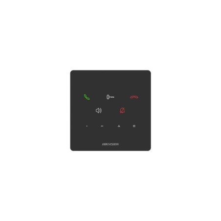 Telefono manoslibres 2 hilos Hikvision. Montaje en superficie. Negro