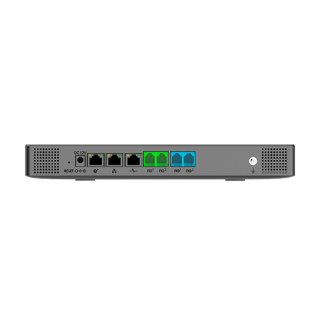 Centralita IP PBX 1000 usuarios, hasta 150 llamadas simultaneas,FXS Ports: 2, FXO Port: 2, x3 Gb