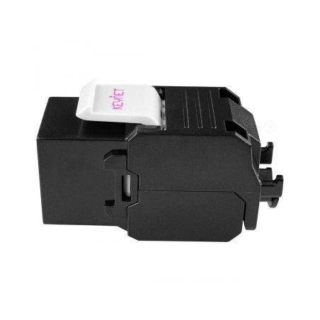 Keystone CAT6A UTP 180º, toolless (sin herramientas). Certificación DELTA
