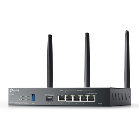 Router VPN OMADA WIFI AX3000, x1 SFP, x5 Gb, OMADA MESH