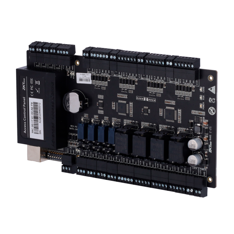 Controladora PRO de accesos Tarjeta, QR o PIN gestión de hasta 4 puertas