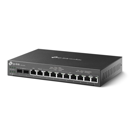 Gateway VPN Omada TP-Link ER7212PC - 8 PoE+, 2 SFP, CPU Dual-core 1.2GHz, controlador integrado Gateway VPN Omada TP-Link ER7212PC - 8 PoE+, 2 SFP, CPU Dual-core 1.2GHz, controlador integrado