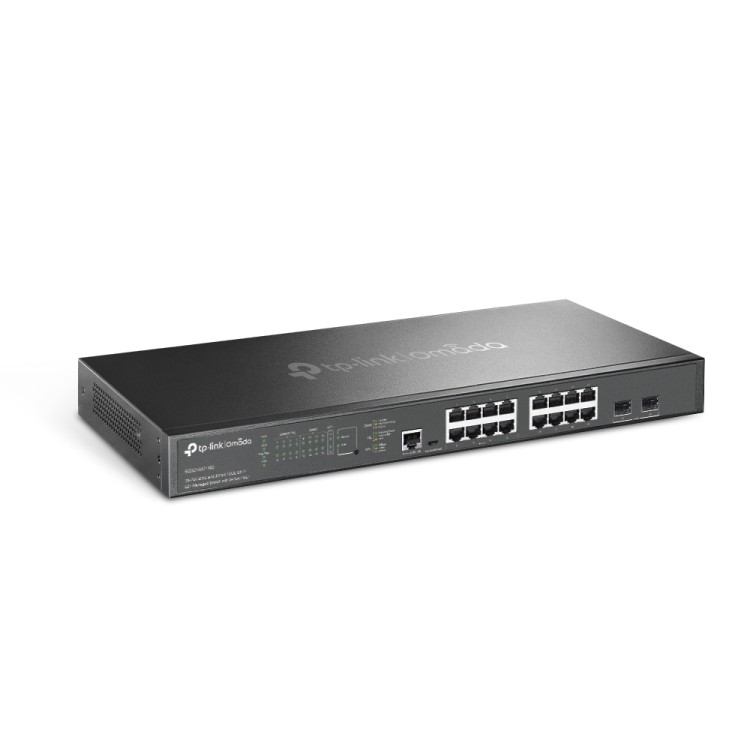 Switch Gestionable L2+ OMADA de x8 2.5Gbps POE+ (240w), x8 2.5 Gbps, x2 SFP+, puertos consola, L2+