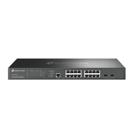 Switch Gestionable L2+ OMADA de x8 2.5Gbps POE+ (240w), x8 2.5 Gbps, x2 SFP+, puertos consola, L2+