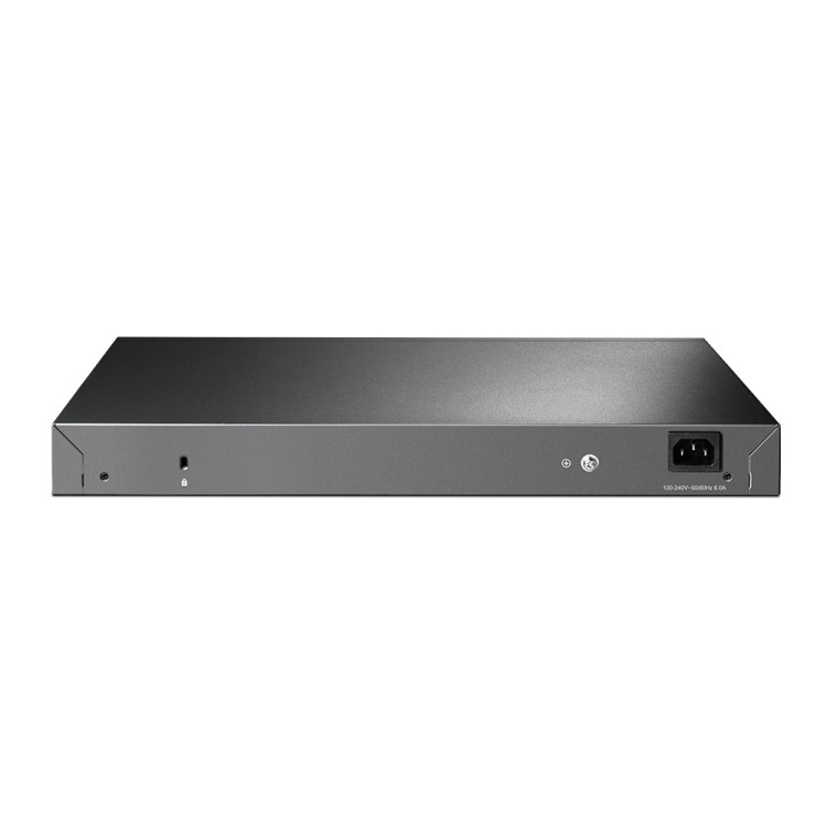 Switch Gestionable L2+ OMADA, x48 puertos Gb PoE+ 384W, x4 SFP. Montaje rack 19"
