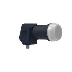 LNB Single (1 Receptor), 55dB, 0,3dB ruido, cuello 40x70mm (An x Largo)
