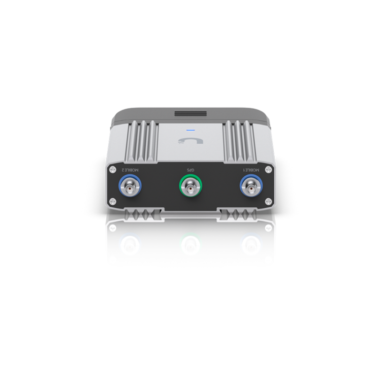 Router WIFI movil LTE CAT4 IP66, 2.4Ghz. x2Gb con x1 salida PoE, GPS,Montaje pared,post o DIN