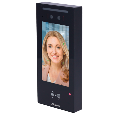 Control de acceso Facial, tarjeta MF, NFC y QR gestionado por cloud