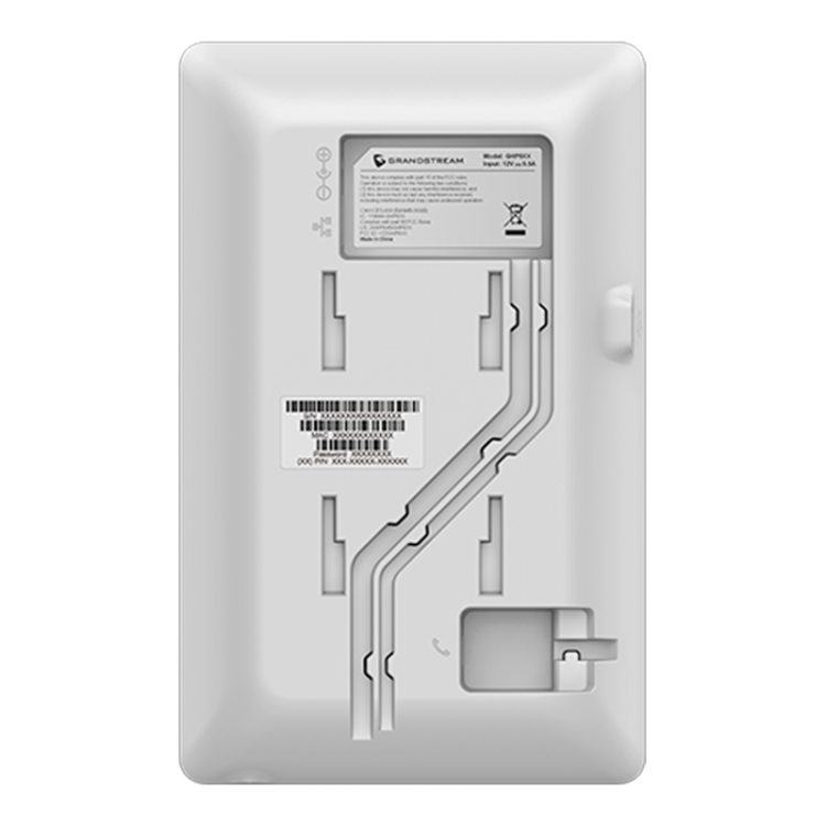 Teléfono IP WIFI 2.4/5Ghz AC (no puerto Ethernet), tipo góndola, x2 cuentas SIP, x6 teclas programables, 10 teclas de marcación