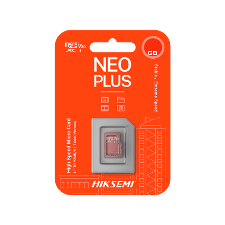 Tarjeta de memoria Micro SD Hikvision, 512 GB. Clase10