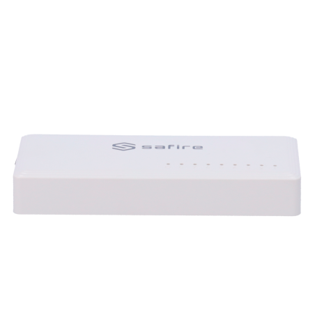 Switch 8 puertos 10/100/1000 Mbps. Sobremesa y pared
