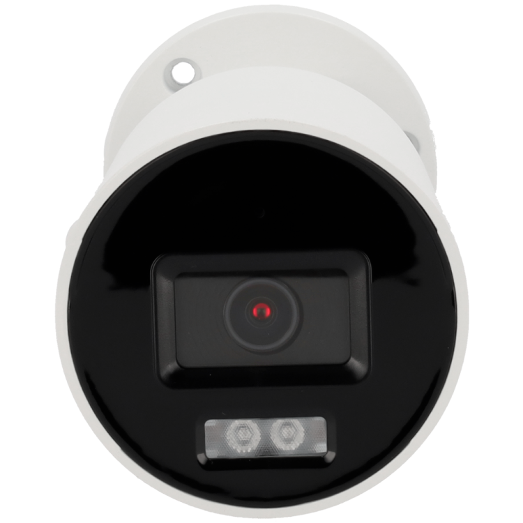 Cámara IP bullet, 4MPx, Dark Fighter, IR 40mts, 2.8mm, H.265+, PoE802.3af.  IP67, Motion Detection 2.0 de humanos y vehículos