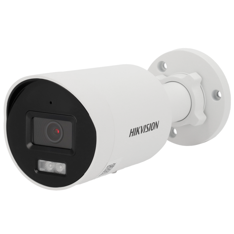 Cámara IP bullet, 4MPx, Dark Fighter, IR 40mts, 2.8mm, H.265+, PoE802.3af.  IP67, Motion Detection 2.0 de humanos y vehículos