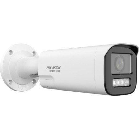 Cámara IP Bullet HiWatch HWI-B640HA-LZU/SL - 4 MP, lente varifocal 2.8-12 mm, luz híbrida