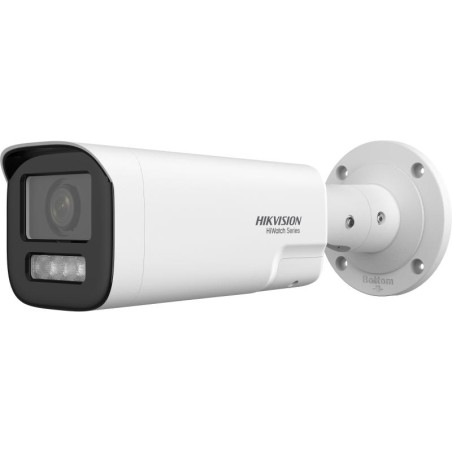 Cámara IP Bullet HiWatch HWI-B640HA-LZU/SL - 4 MP, lente varifocal 2.8-12 mm, luz híbrida