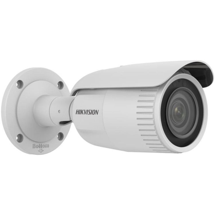 Cámara IP bullet, 4MPx, IR 50mts, 2.8-12mm, H.265+, PoE802.3af.  IP67