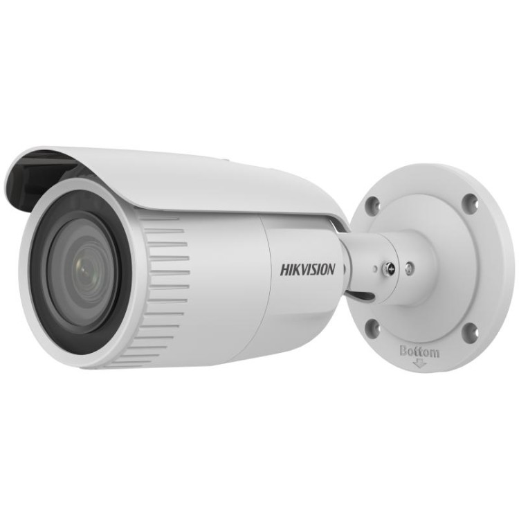 Cámara IP bullet, 4MPx, IR 50mts, 2.8-12mm, H.265+, PoE802.3af.  IP67