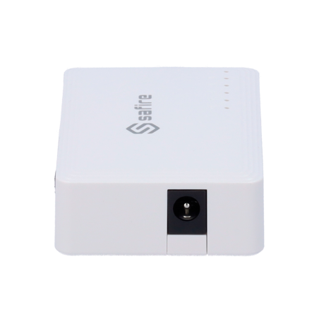Switch 5 puertos 10/100/1000 Mbps. Sobremesa y pared