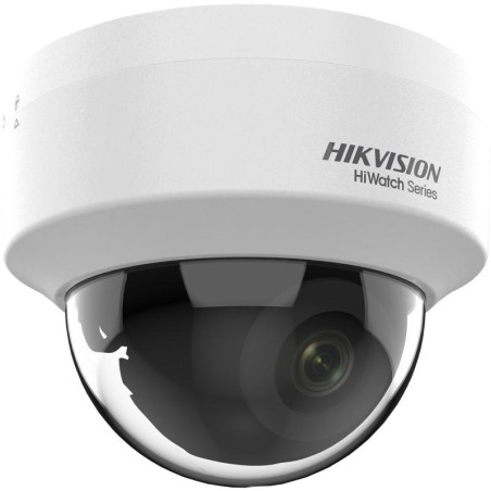 Cámara IP domo HiWatch HWI-D121H-C - 2 MP, lente fija, IR 20 m, PoE
