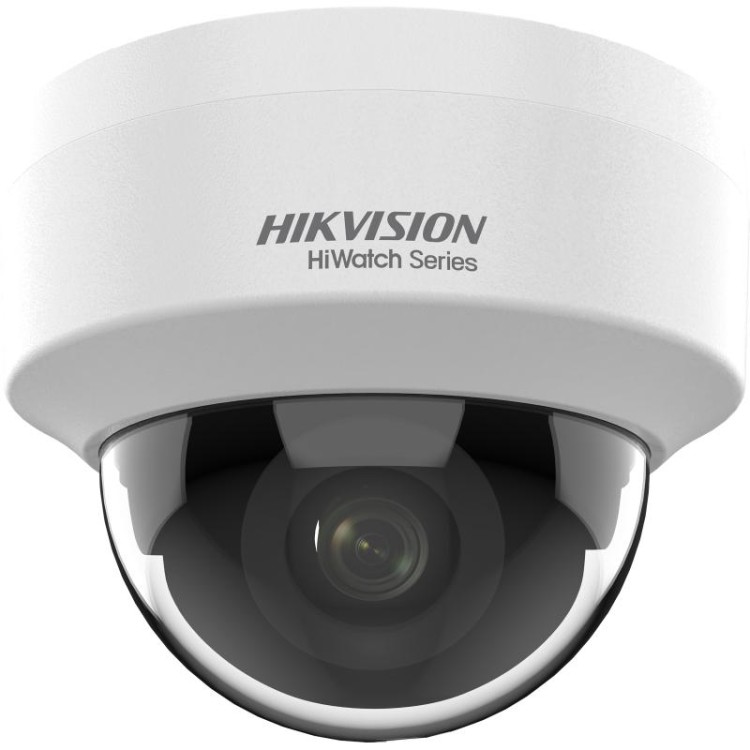 Cámara IP domo HiWatch HWI-D121H-C - 2 MP, lente fija, IR 20 m, PoE