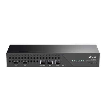 OLT GPON 1GPON, x1 SFP+ Uplink, x1 2.5Gb Uplink, x1 RJ45 Consola, x1 MGMT Port, hasta 128 ONT