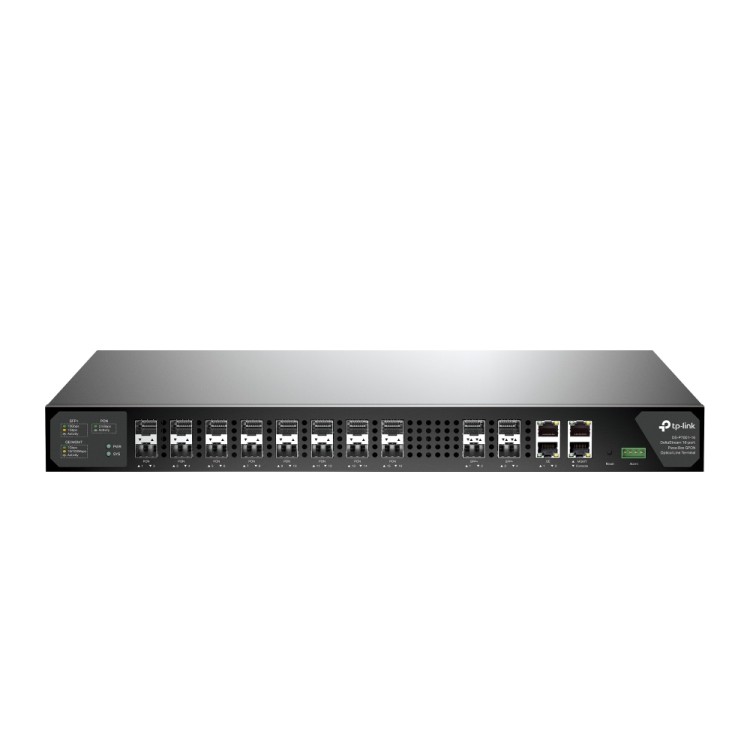 OLT GPON 16 GPON, 4 SFP+ 10Gb, x2 Gb, 1× RJ45 Consola, 1× RJ45 MGMT, 1× Alarm Port