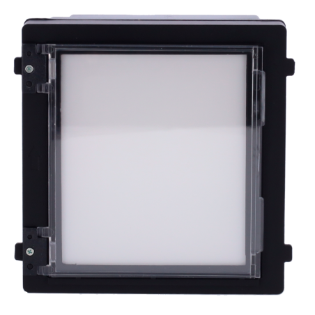 Módulo directorio retroiluminado para placa modular Hikvision.