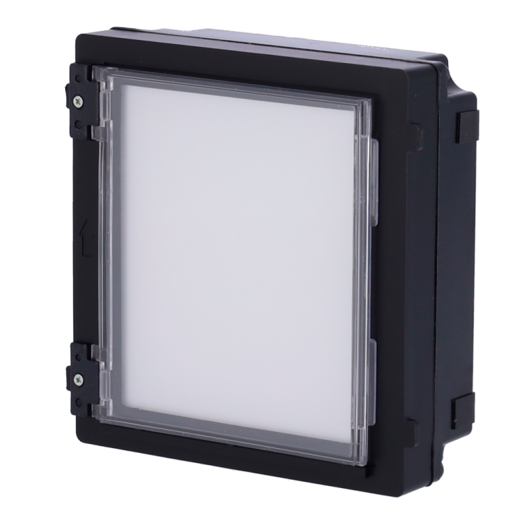 Módulo directorio retroiluminado para placa modular Hikvision.