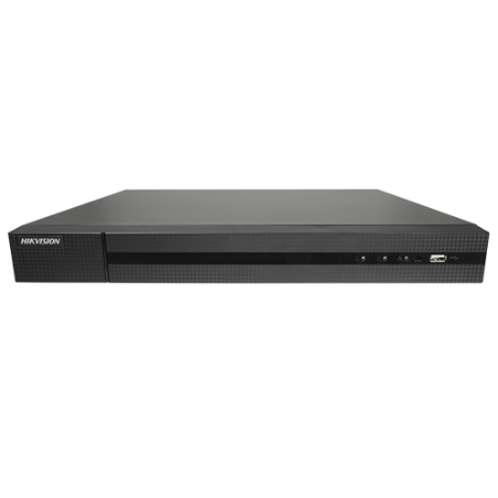 Grabador NVR Hikvision HWN‑2104MH‑4P   4 canales IP hasta 6 MP, compresión H.265+, ancho banda 40 Mb/s in / 60 Mb/s out, HDMI/V