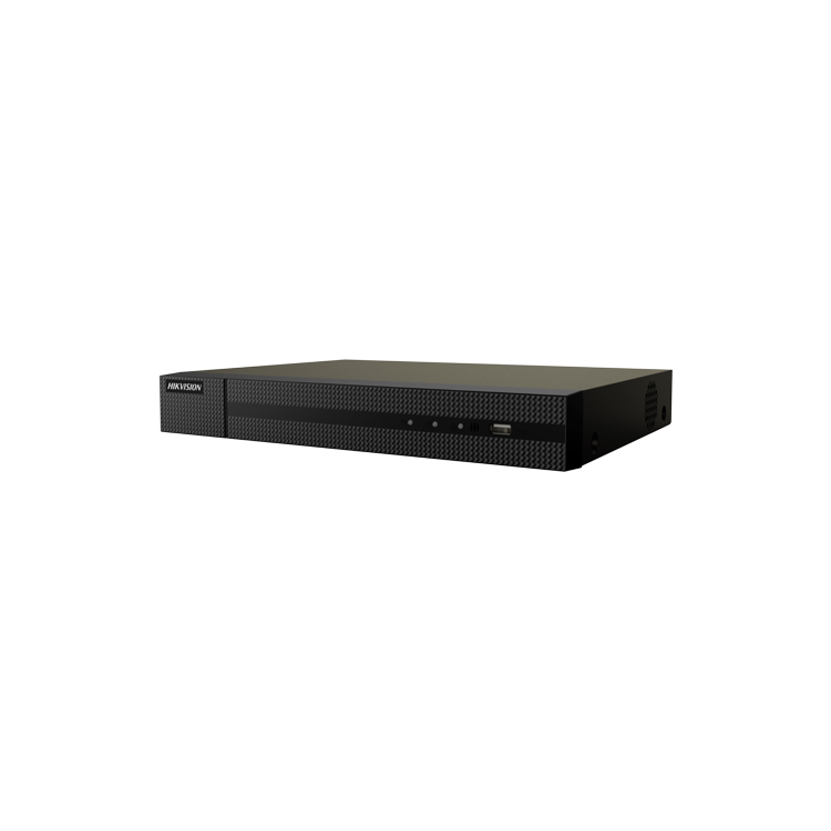 Grabador NVR Hikvision HWN‑2104MH‑4P   4 canales IP hasta 6 MP, compresión H.265+, ancho banda 40 Mb/s in / 60 Mb/s out, HDMI/V