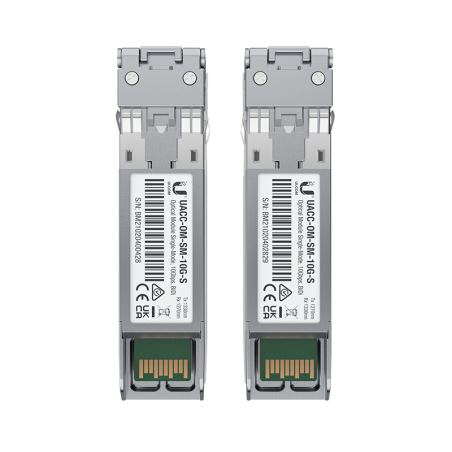 Pack 2 SFP SM BiDi con 1 LC (1 fibra), TX1270nm y RX 1330nm), 10 Gbps, 10Km