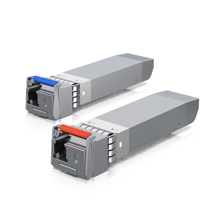 Pack 2 SFP SM BiDi con 1 LC (1 fibra), TX1270nm y RX 1330nm), 10 Gbps, 10Km