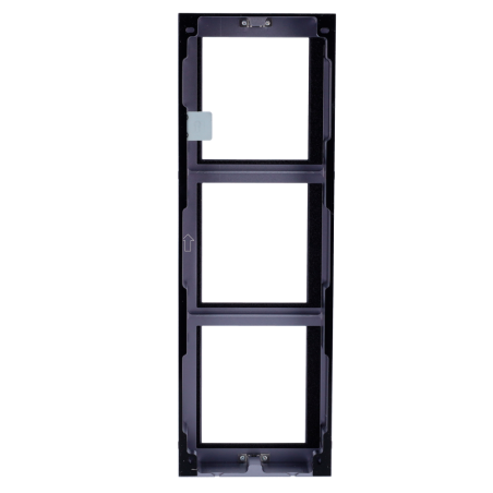 Caja de registro en superficie para 3 módulos