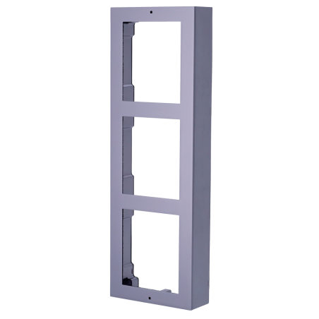 Caja de registro en superficie para 3 módulos