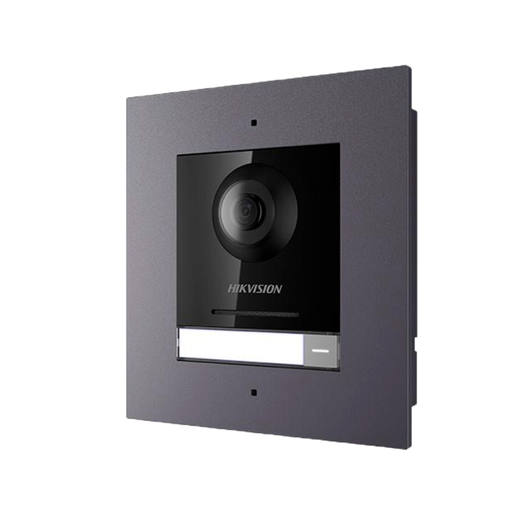 Placa videoportero IP 1 vivienda, 2Mpx de empotrar
