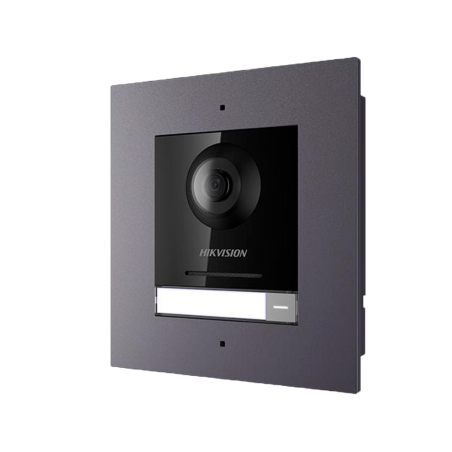Placa videoportero IP 1 vivienda, 2Mpx de empotrar