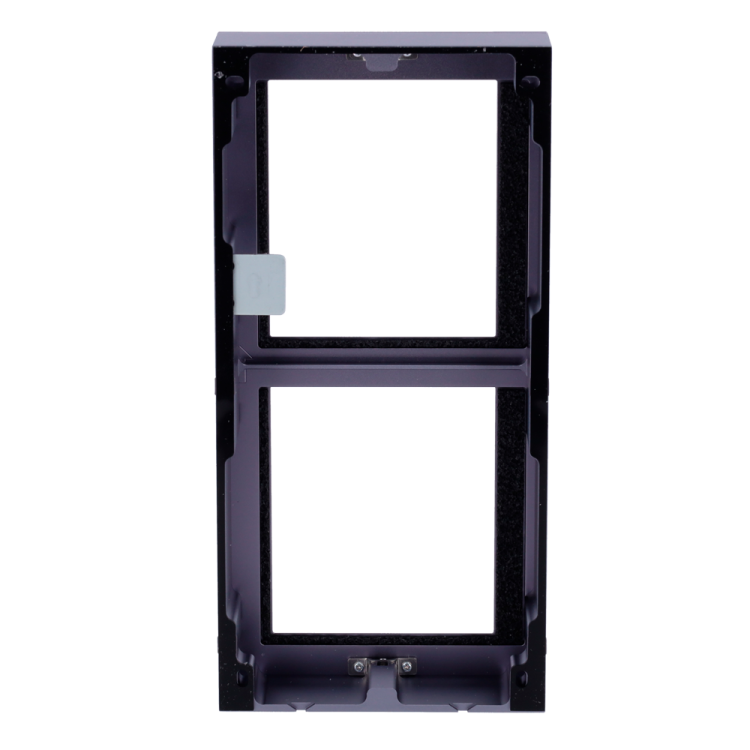 Caja de registro en superficie para 2 módulos