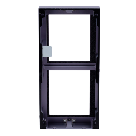 Caja de registro en superficie para 2 módulos