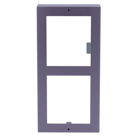 Caja de registro en superficie para 2 módulos