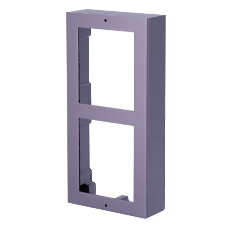 Caja de registro en superficie para 2 módulos