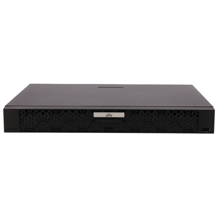 NVR 16ch IP hasta 16Mpx, 160Mbps, Ultra H.265, 2 HDD