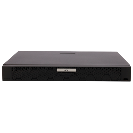 NVR 16ch IP hasta 16Mpx, 160Mbps, Ultra H.265, 2 HDD