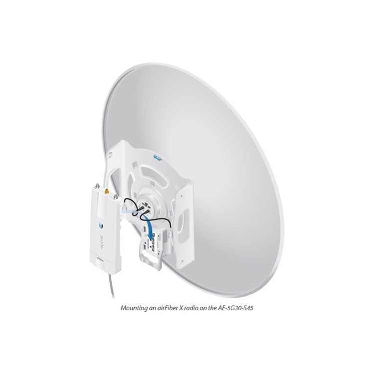 Antena parabólica Airfiber 5GHz, 650mm, 30dBi, 5.8º. RPSMA