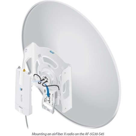 Antena parabólica Airfiber 5GHz, 650mm, 30dBi, 5.8º. RPSMA