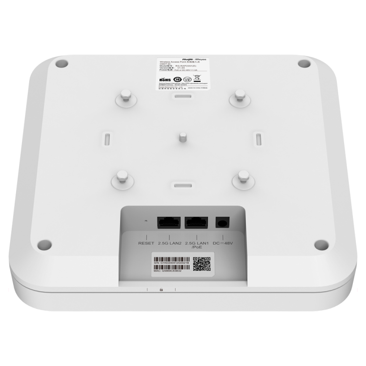 Punto de acceso WIFI 6  AX 2.4/5Ghz, 23dBm, 3dBi, x2 puerto Gb, 2x2 MIMO. L3 ROAMING.