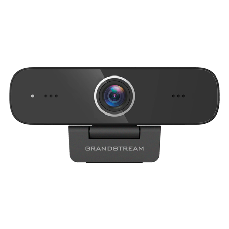 Webcam plug and play (Usb 2.0) Full HD 1080p 30fps, con 2 microfonos omnidireccionales (caputra de voz hasta 1 mt)