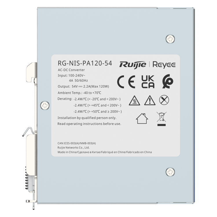 Fuente de alimentación 54 V 2,2A / 120 W