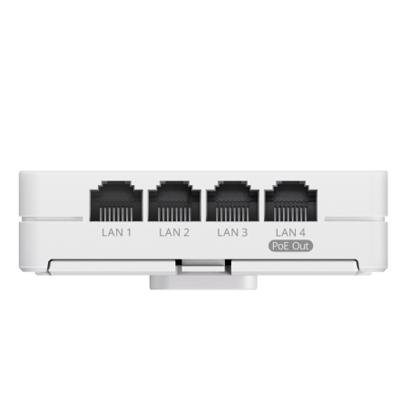 AP WIFI 7  BE 2.4/5Ghz para pared, 2x2 MIMO 2.84/4.56dBi, 20dBm, x1 2,5Gbps RJ45, x4 Gb, L3 ROAMING.