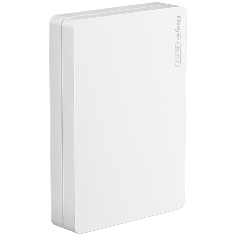 AP WIFI 7  BE 2.4/5Ghz para pared, 2x2 MIMO 2.84/4.56dBi, 20dBm, x1 2,5Gbps RJ45, x4 Gb, L3 ROAMING.