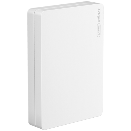 AP WIFI 7  BE 2.4/5Ghz para pared, 2x2 MIMO 2.84/4.56dBi, 20dBm, x1 2,5Gbps RJ45, x4 Gb, L3 ROAMING.